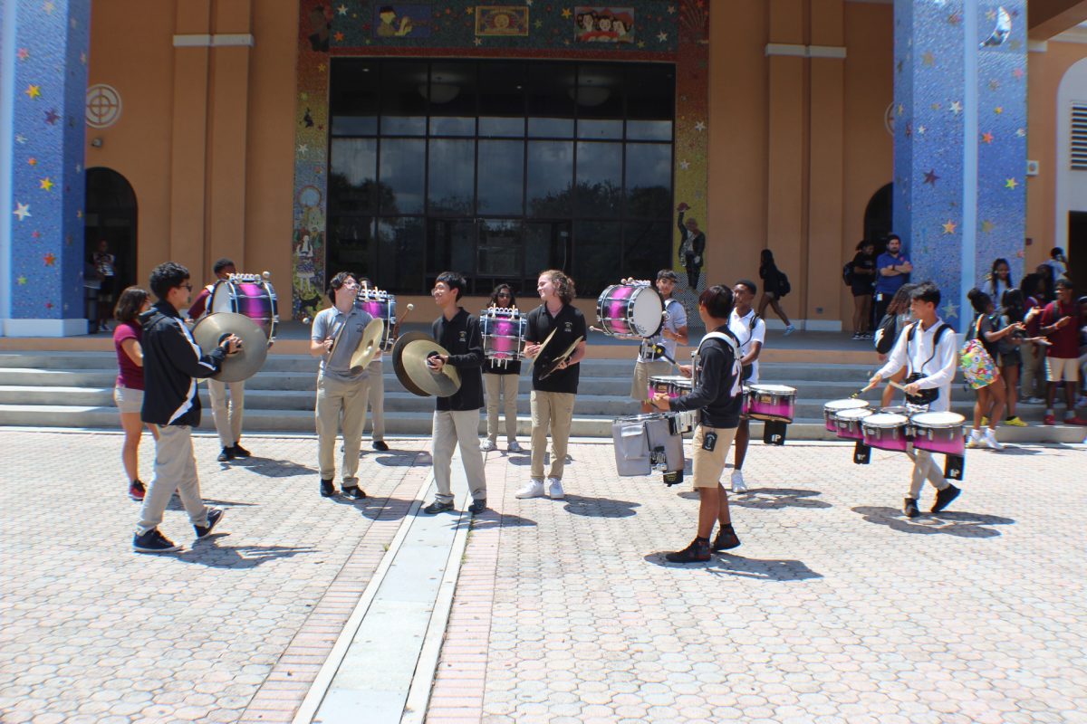 [Gallery] PPCHS Drumline sets the beat for the new school year!