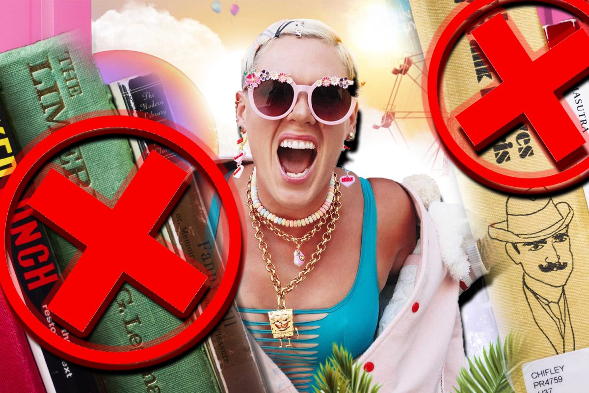 P!nk joins the fight against banned books