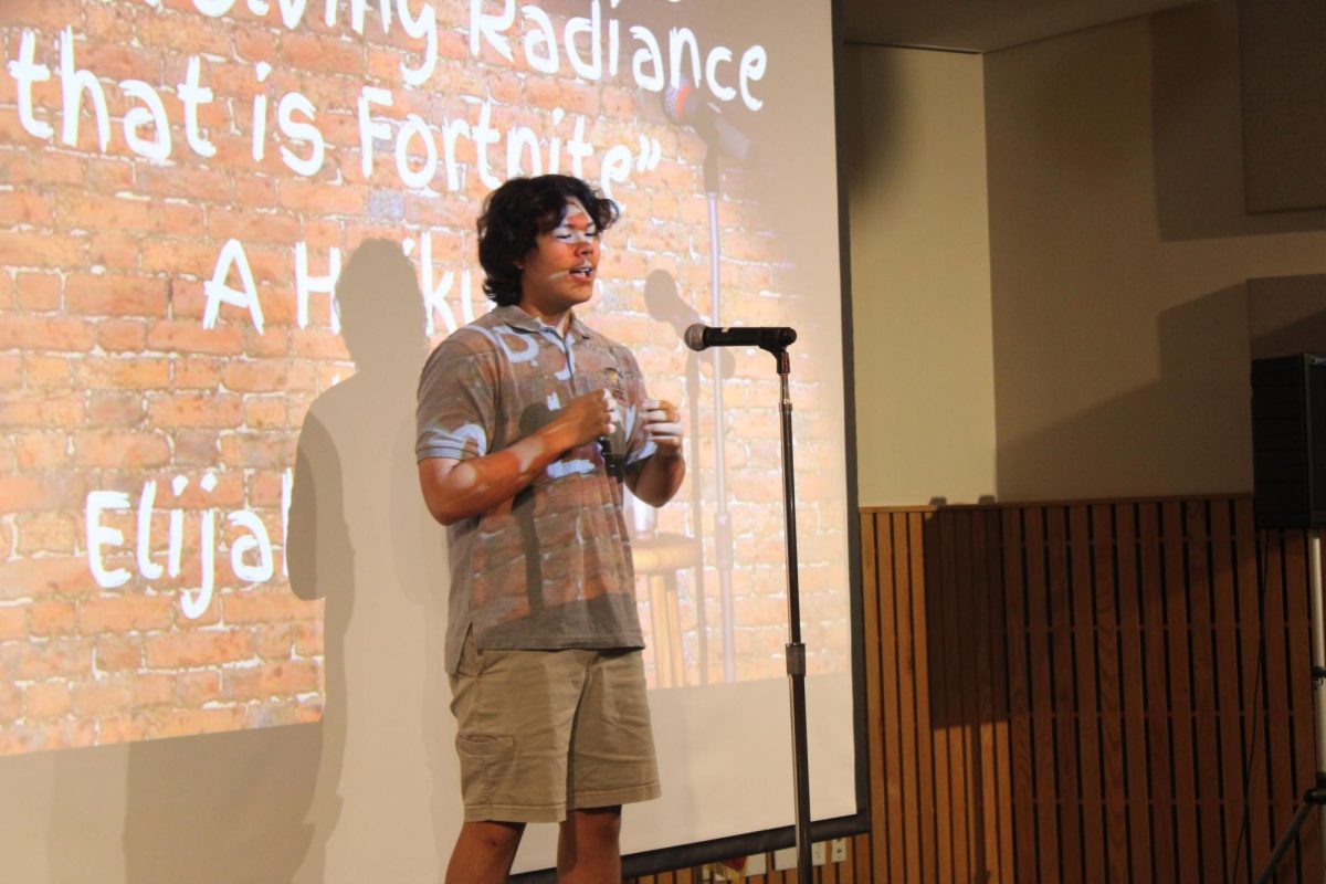 Shining a light on poetry: NEHS Annual Poetry Slam