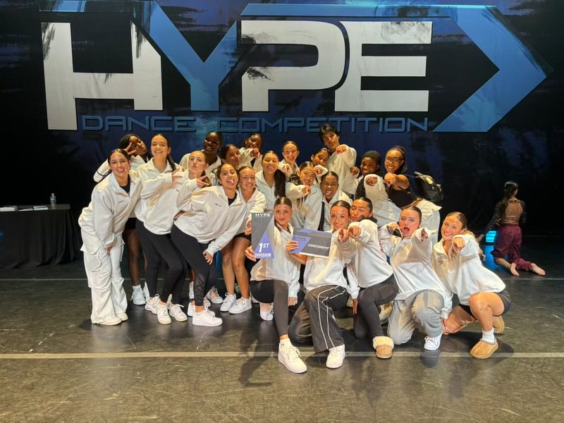 Dance team dominates first “Hype” Competition