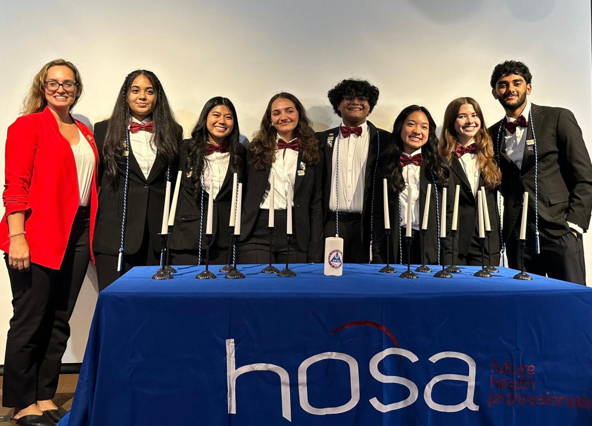 The making of future doctors: HOSA Induction