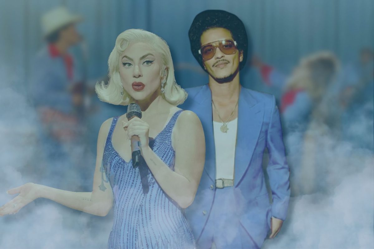 Lady Gaga x Bruno Mars graphic