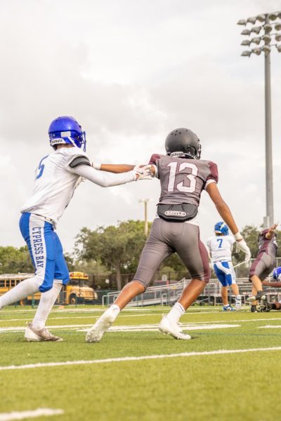 JV football roaring into the season