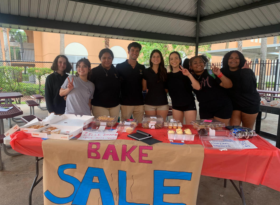 A sweet success: Drama club’s bake sale