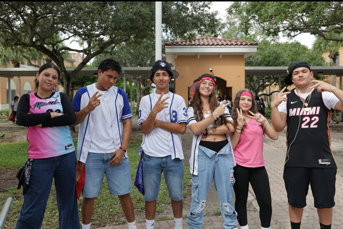 A stroll through time: Spirit Week Day 1 ‘Decades Day’