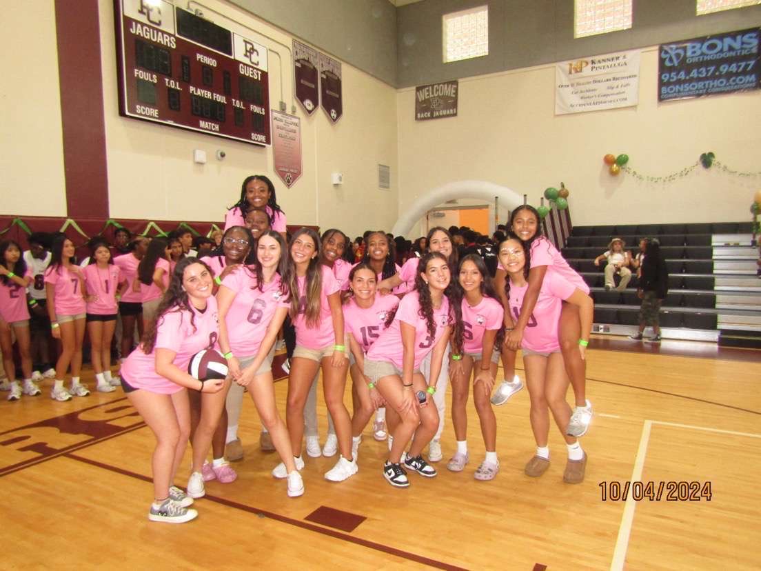 The Lady Jags Pink October