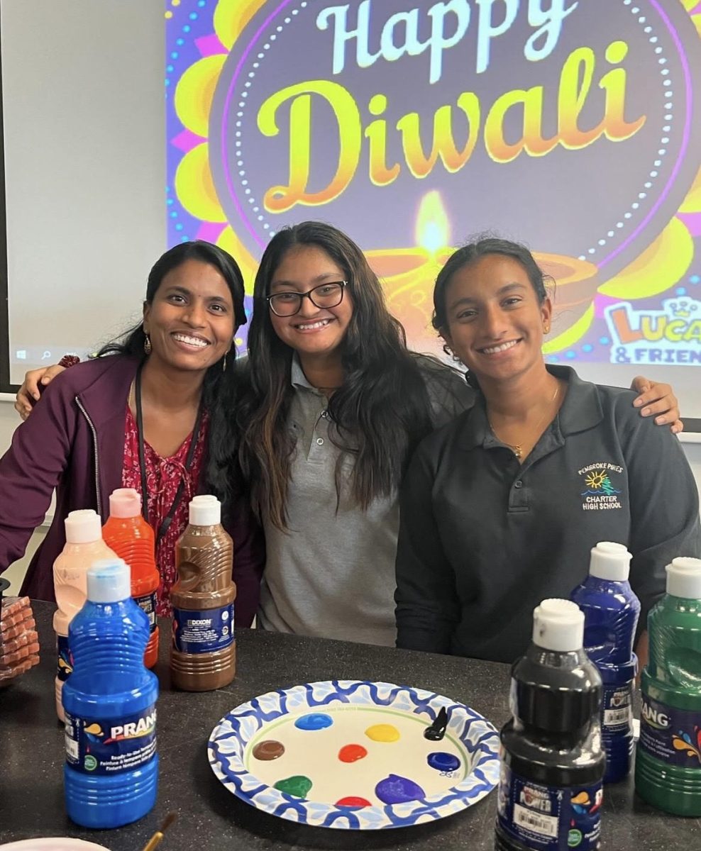 Indian Student Association brightens campus with Diwali diya painting