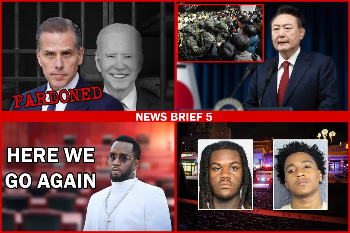 News Brief #5: South Korea’s attempted coup and Hunter Biden pardoned