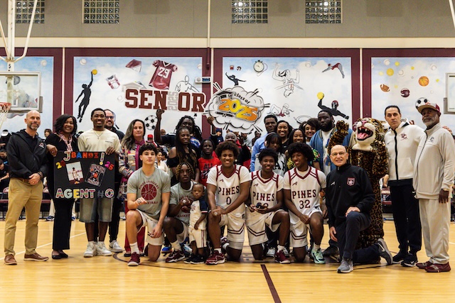 Leaving a legacy: Class of ‘25 Basketball senior night