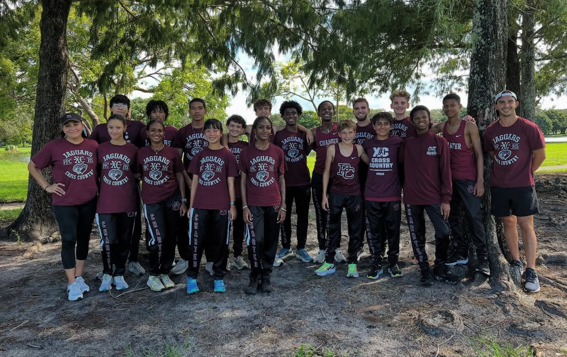 The Jags Cross Country team preparing to sprint full speed into the 2025-2026 season at their first meet on September 2, 2025.