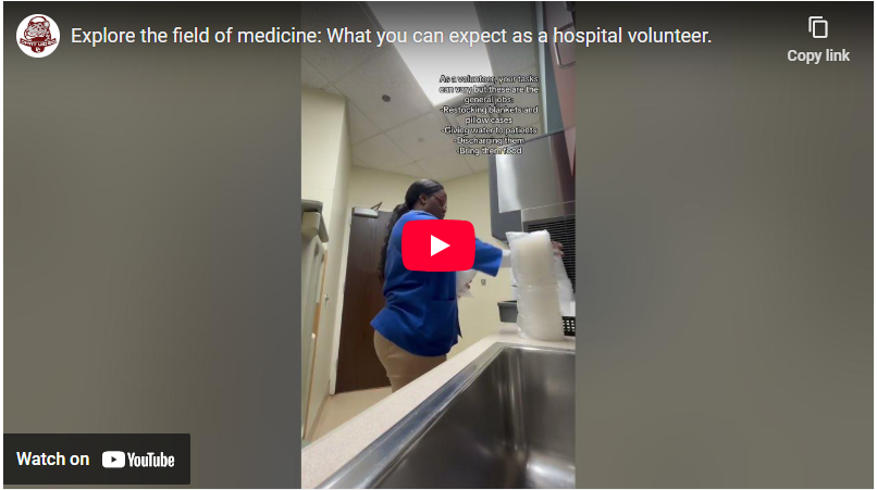 Explore the field of medicine: What you can expect as a hospital volunteer