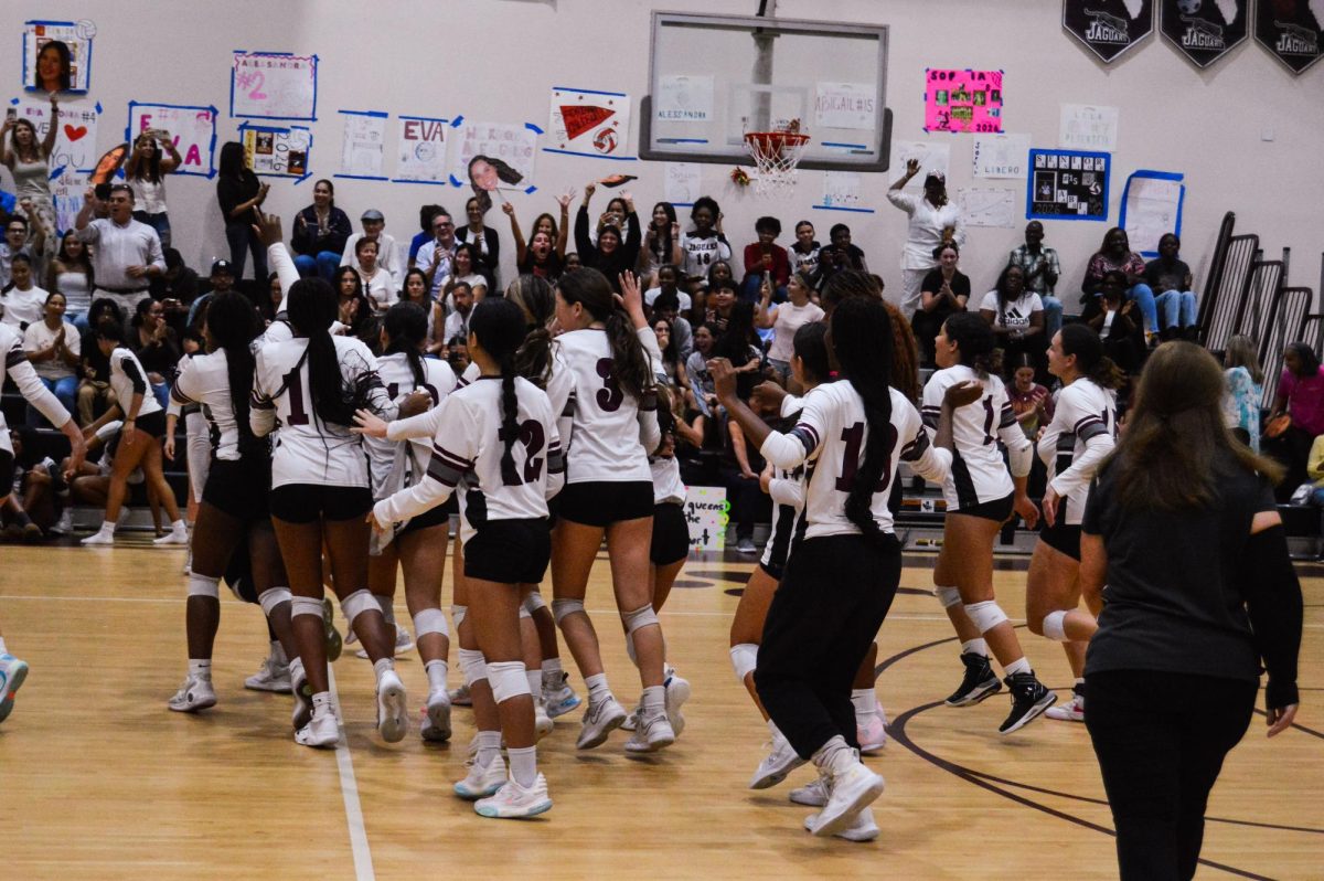 Lady Jags volleyball seniors signing off at senior night