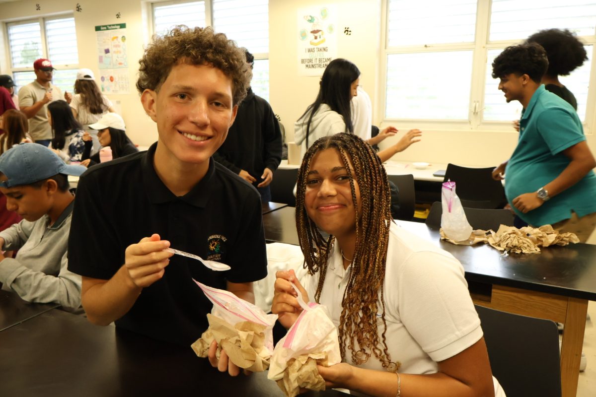Shaking up science: SNHS hosts annual ice cream event