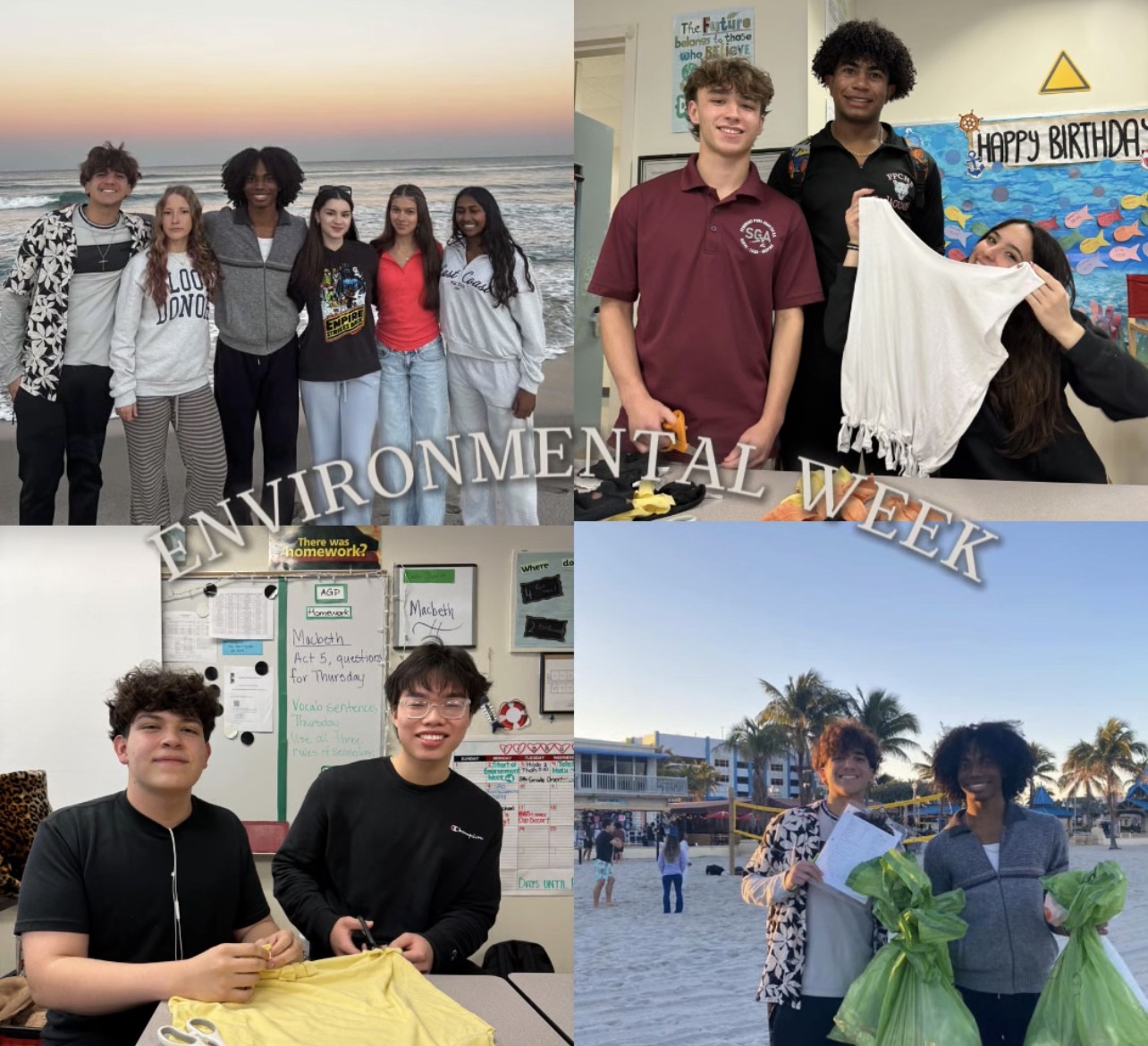 The Student Government Association celebrates their annual Environmental Week