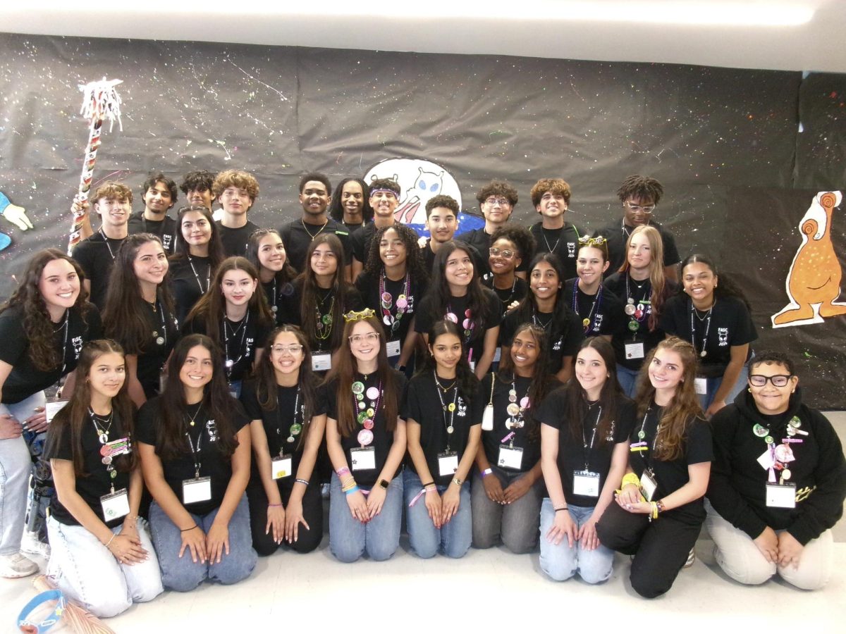 All 32 delegates at FASC pose for a photograph on the last day of Convention.